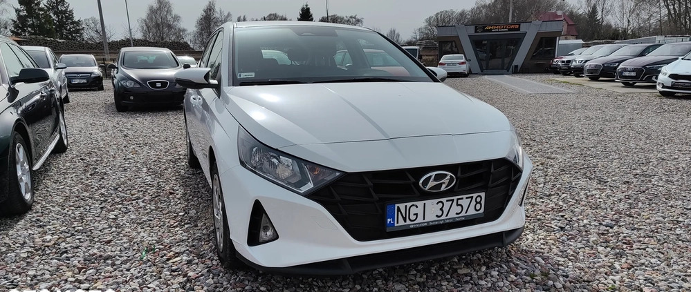 Hyundai i20 cena 60000 przebieg: 20700, rok produkcji 2021 z Giżycko małe 232